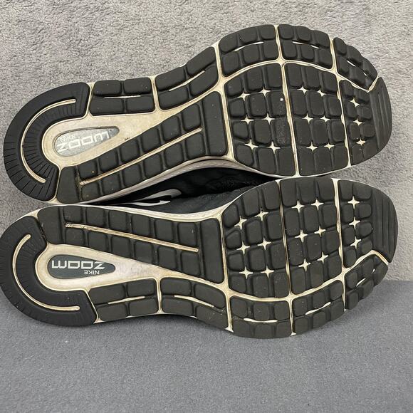 Nike Zoom Vomero 13 Shoes Mens Size 12 Black White Running Sneakers Athletic - Picture 12 of 15